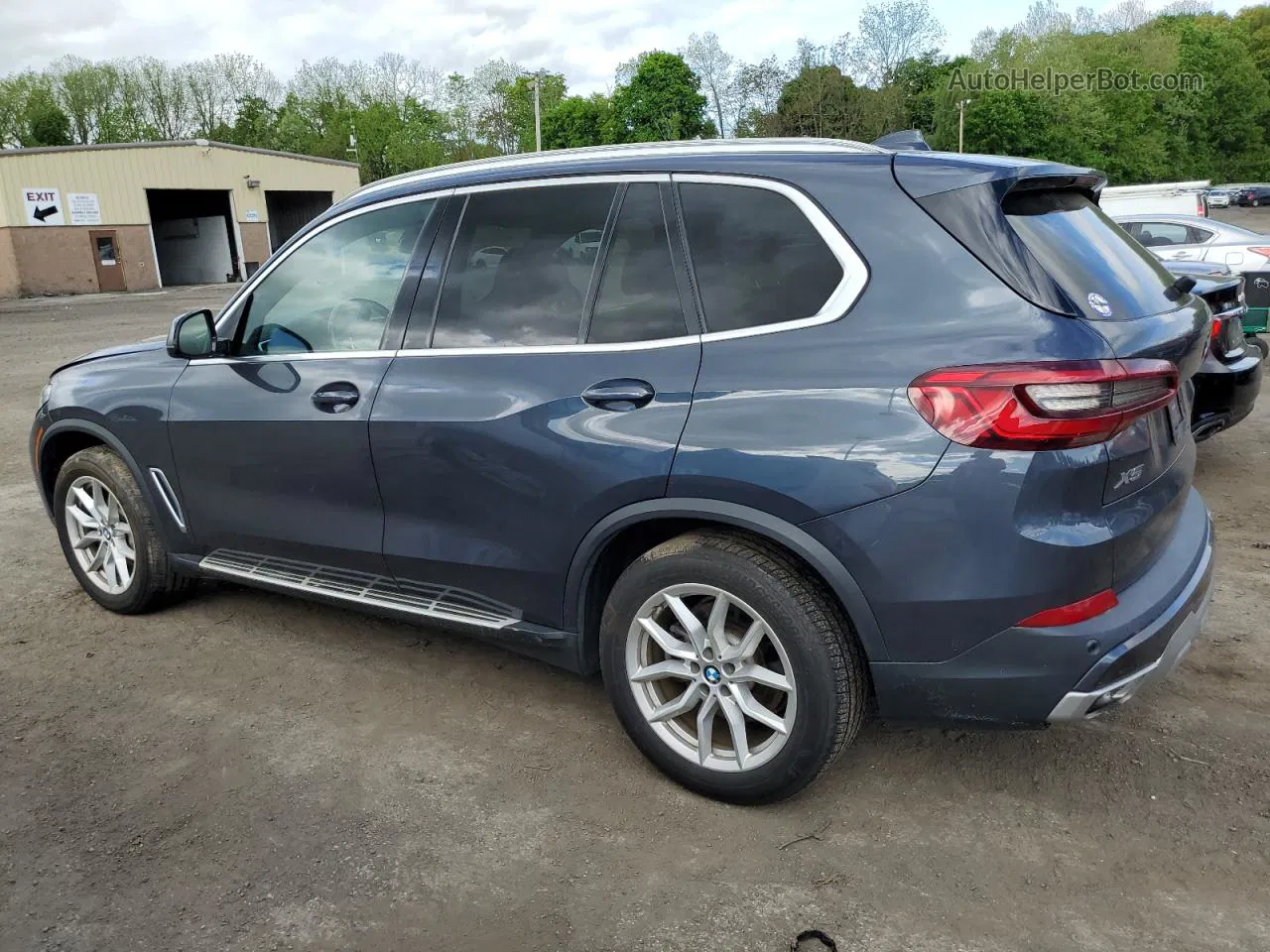 2019 Bmw X5 Xdrive40i Серый vin: 5UXCR6C57KLL04911