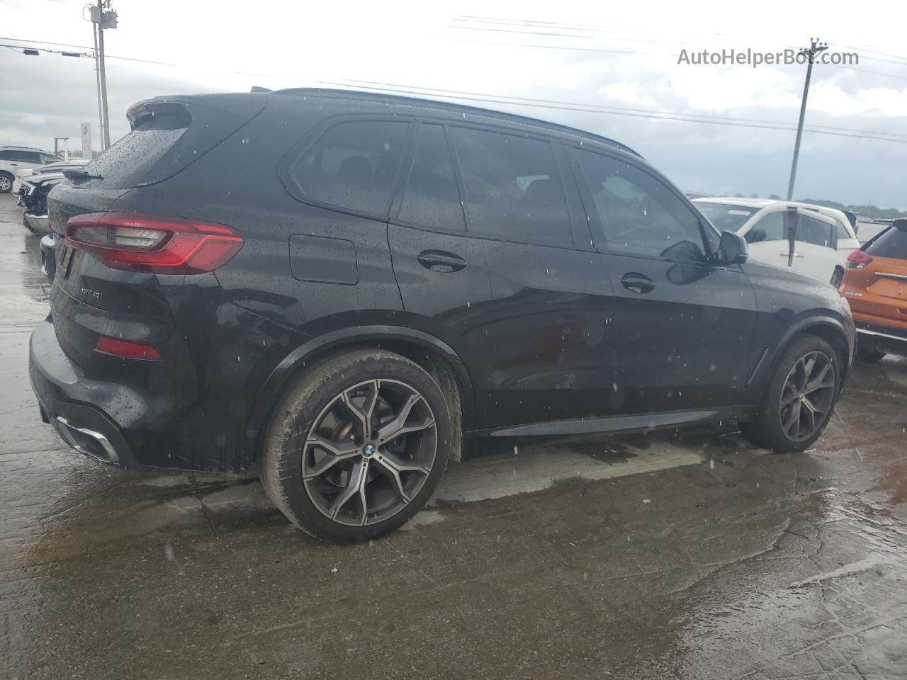 2019 Bmw X5 Xdrive40i Black vin: 5UXCR6C57KLL07792