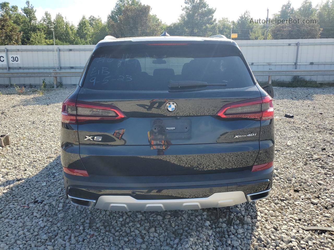 2019 Bmw X5 Xdrive40i Black vin: 5UXCR6C57KLL14399