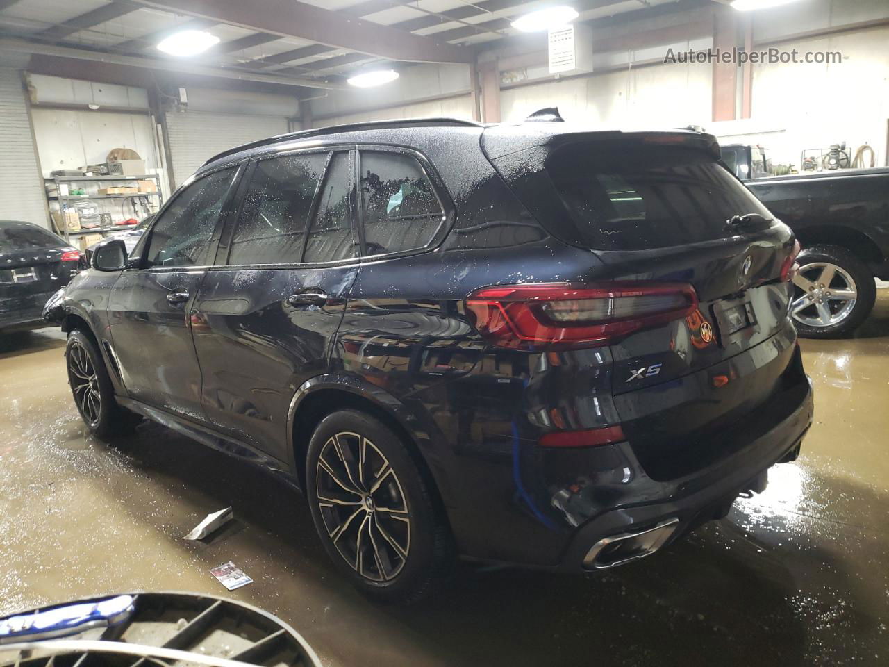 2019 Bmw X5 Xdrive40i Blue vin: 5UXCR6C57KLL31364