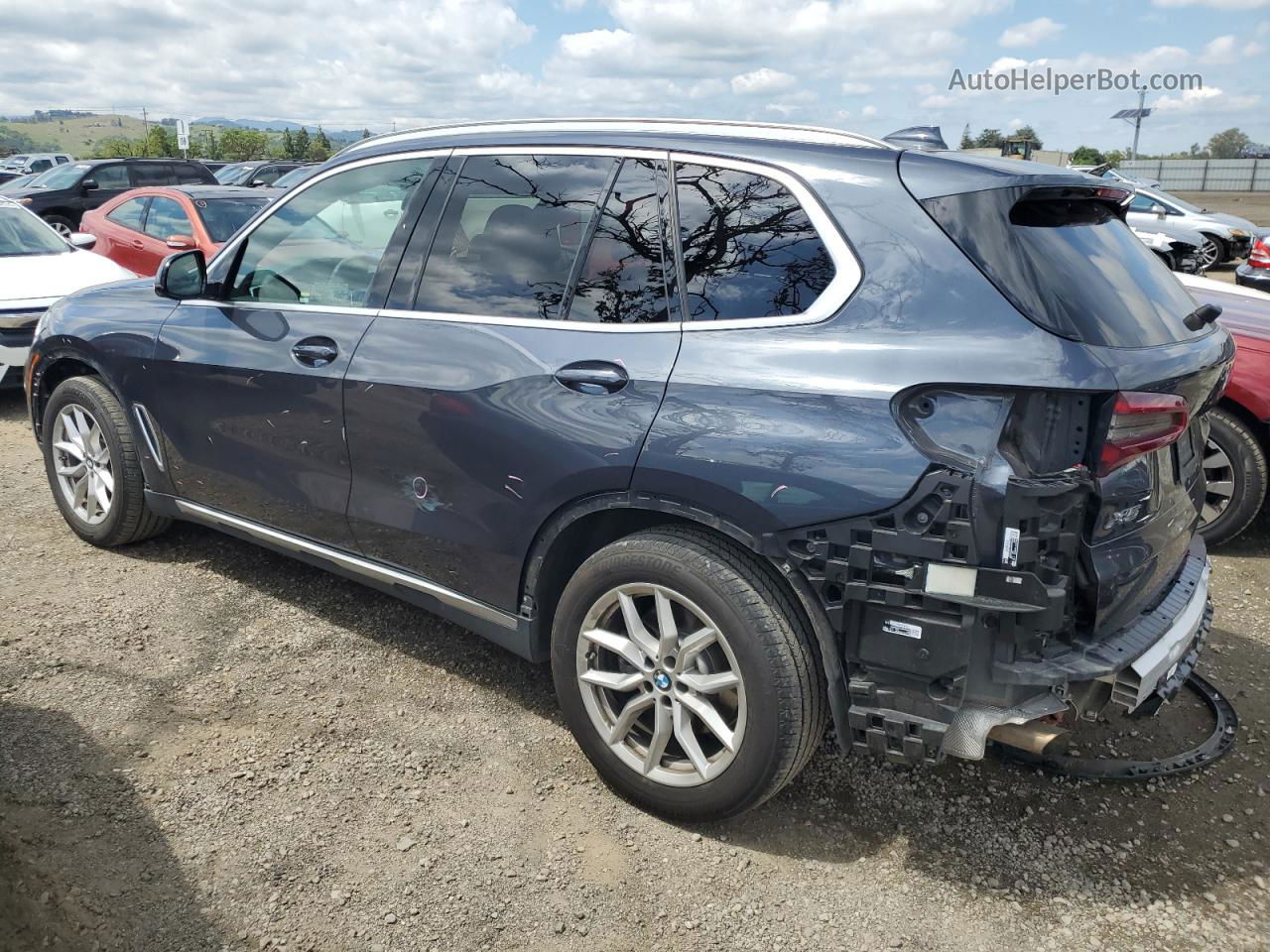 2019 Bmw X5 Xdrive40i Gray vin: 5UXCR6C57KLL37522