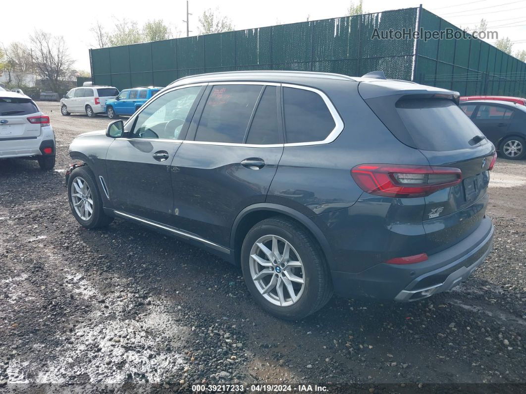 2019 Bmw X5 Xdrive40i Blue vin: 5UXCR6C57KLL40663