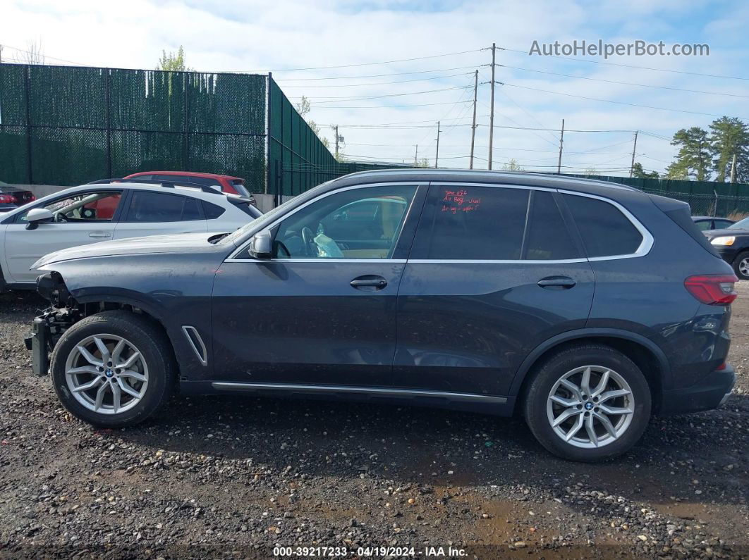 2019 Bmw X5 Xdrive40i Синий vin: 5UXCR6C57KLL40663