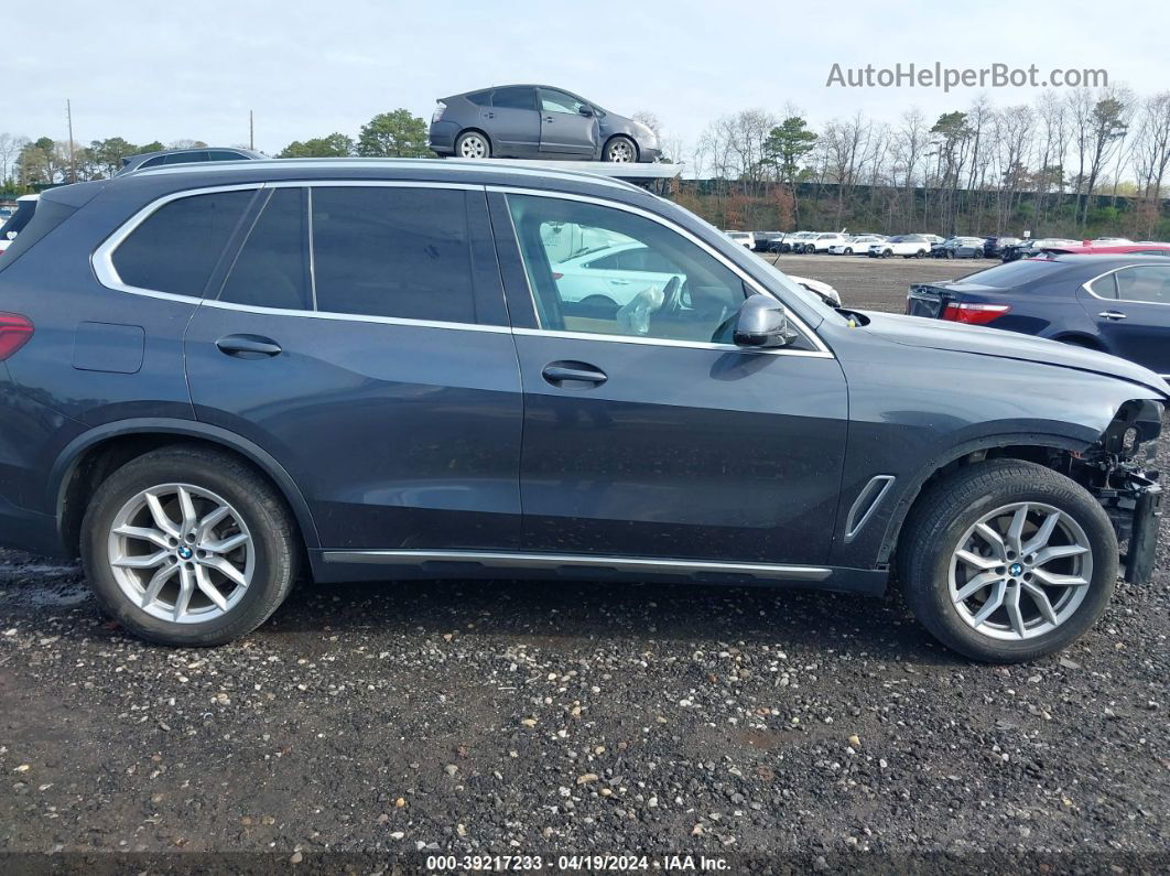 2019 Bmw X5 Xdrive40i Синий vin: 5UXCR6C57KLL40663