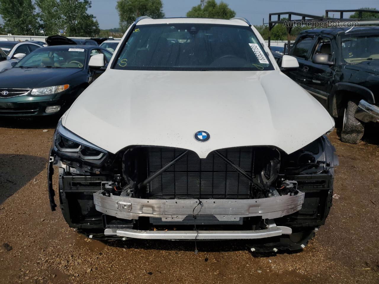 2019 Bmw X5 Xdrive40i White vin: 5UXCR6C57KLL51503