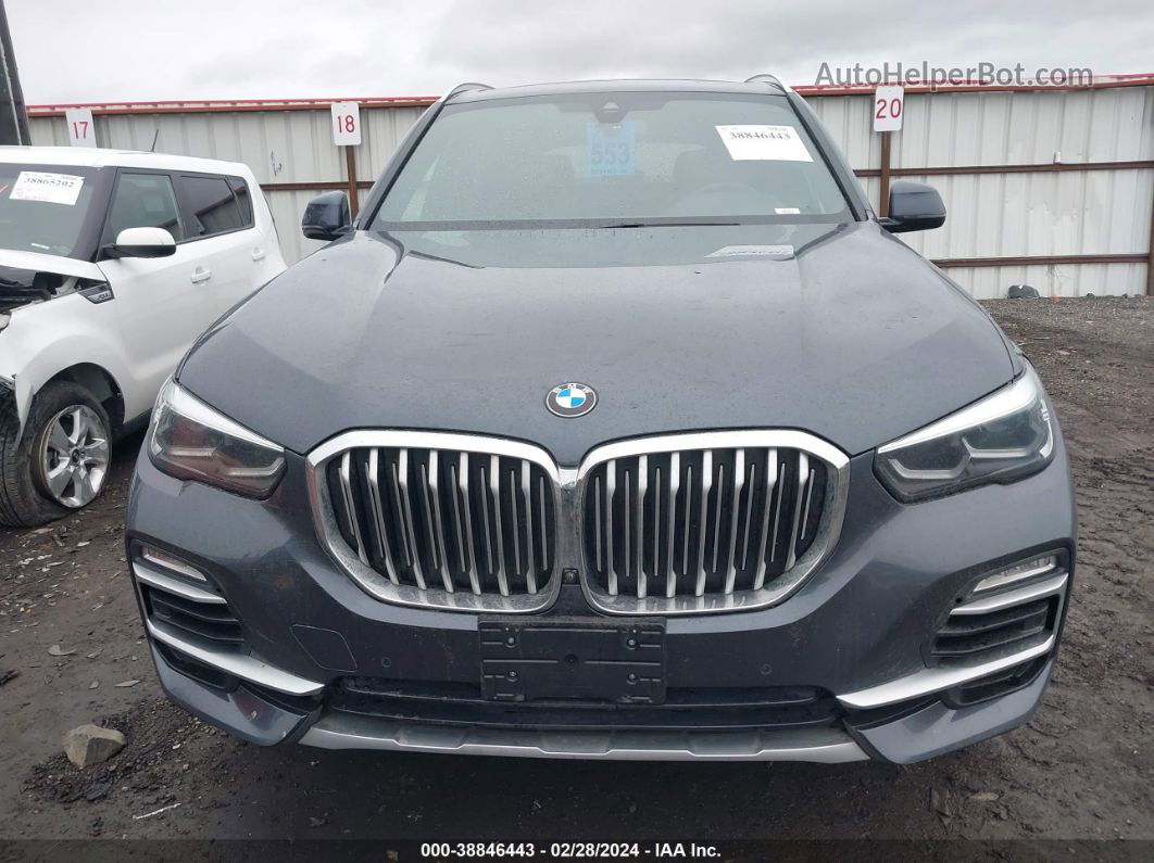 2019 Bmw X5 Xdrive40i Gray vin: 5UXCR6C57KLL60377