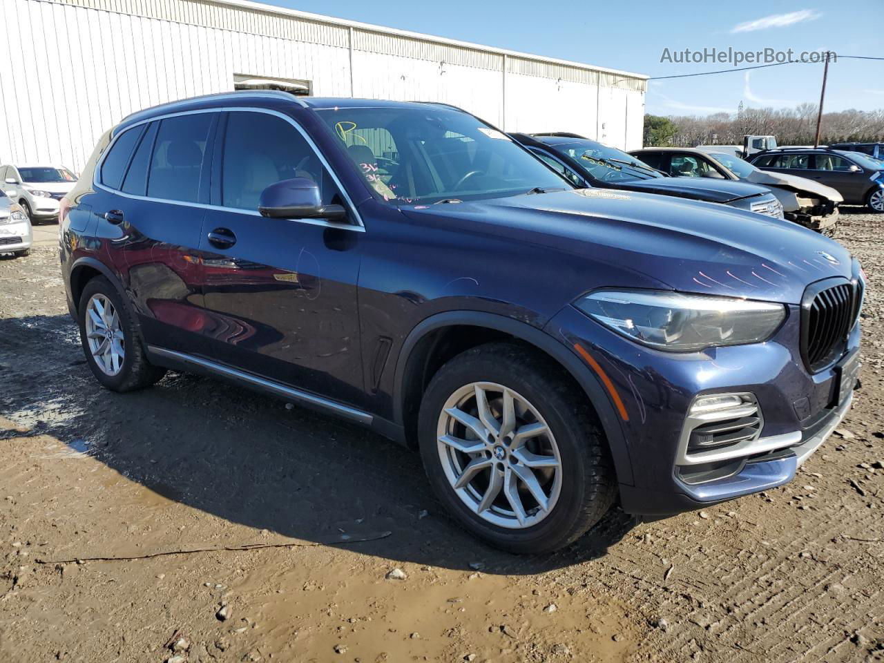 2019 Bmw X5 Xdrive40i Черный vin: 5UXCR6C57KLL64557