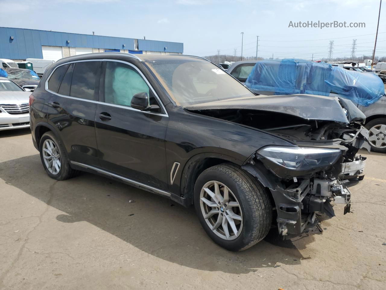 2019 Bmw X5 Xdrive40i Black vin: 5UXCR6C57KLL65076