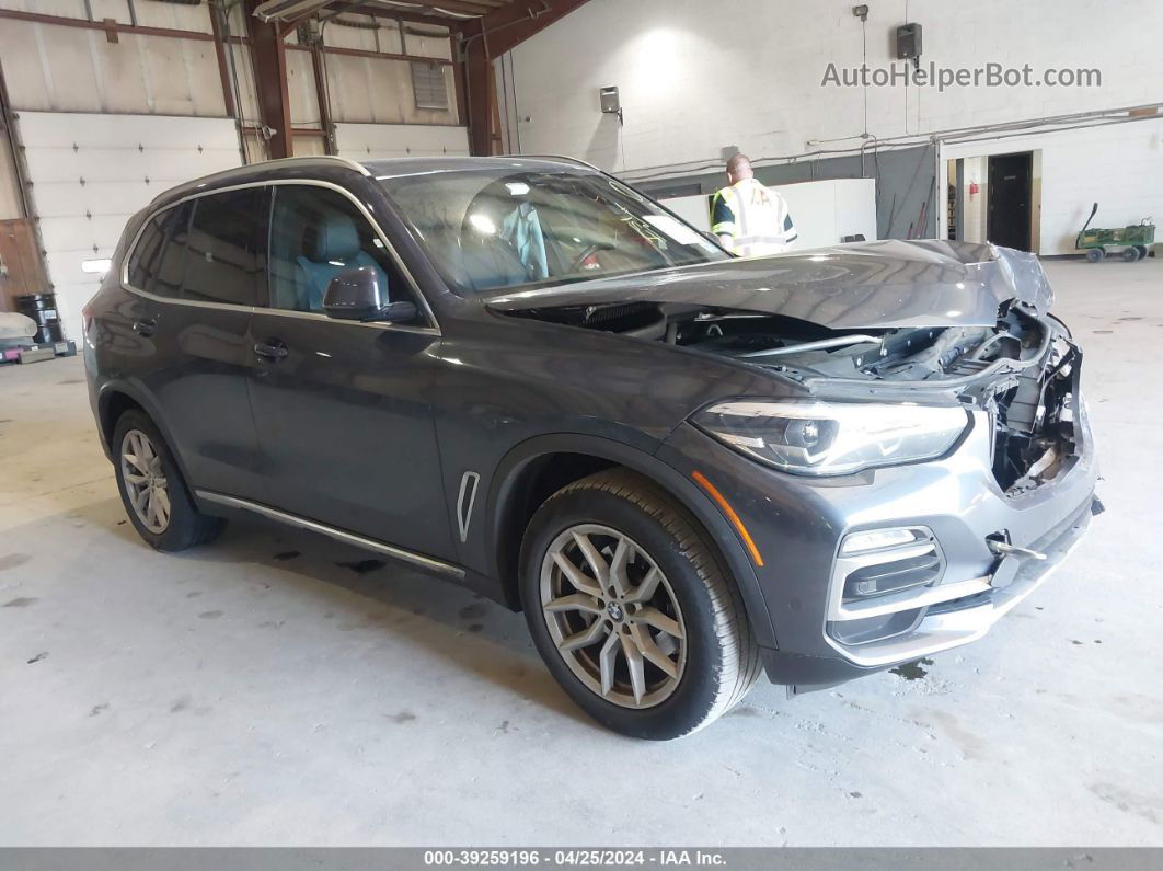 2019 Bmw X5 Xdrive40i Gray vin: 5UXCR6C58KLK80294