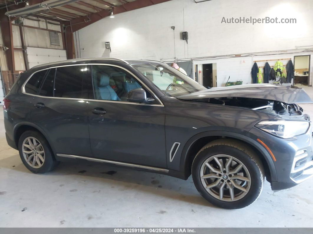 2019 Bmw X5 Xdrive40i Gray vin: 5UXCR6C58KLK80294