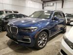 2019 Bmw X5 Xdrive40i Blue vin: 5UXCR6C58KLK81011