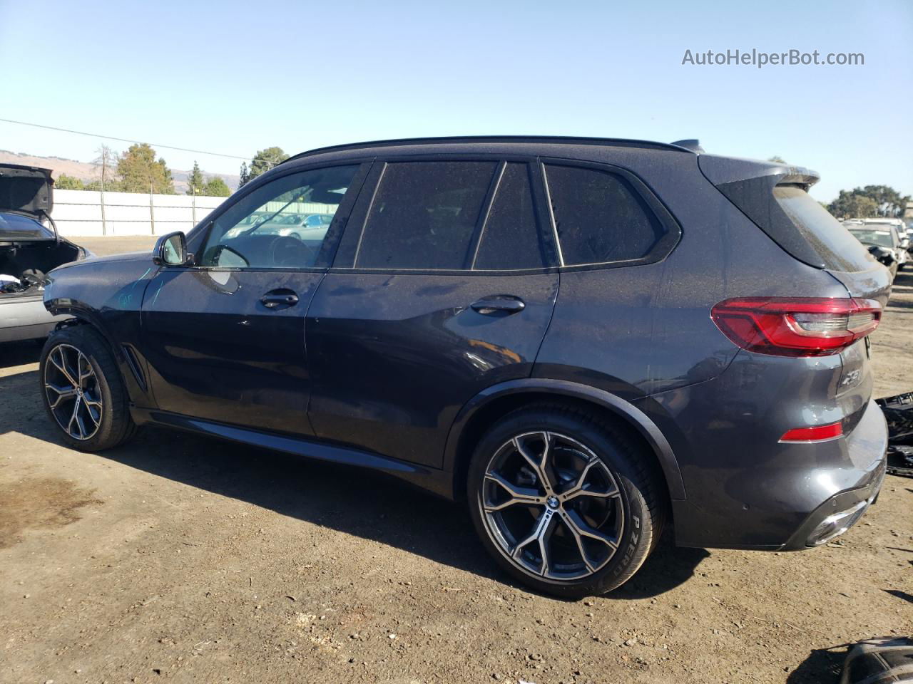 2019 Bmw X5 Xdrive40i Gray vin: 5UXCR6C58KLK81817