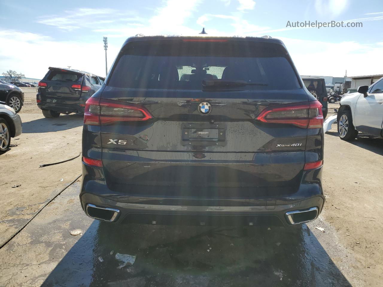 2019 Bmw X5 Xdrive40i Синий vin: 5UXCR6C58KLL05792