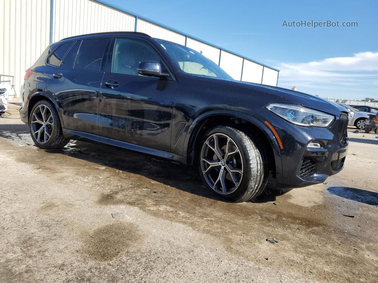 2019 Bmw X5 Xdrive40i Blue vin: 5UXCR6C58KLL05792