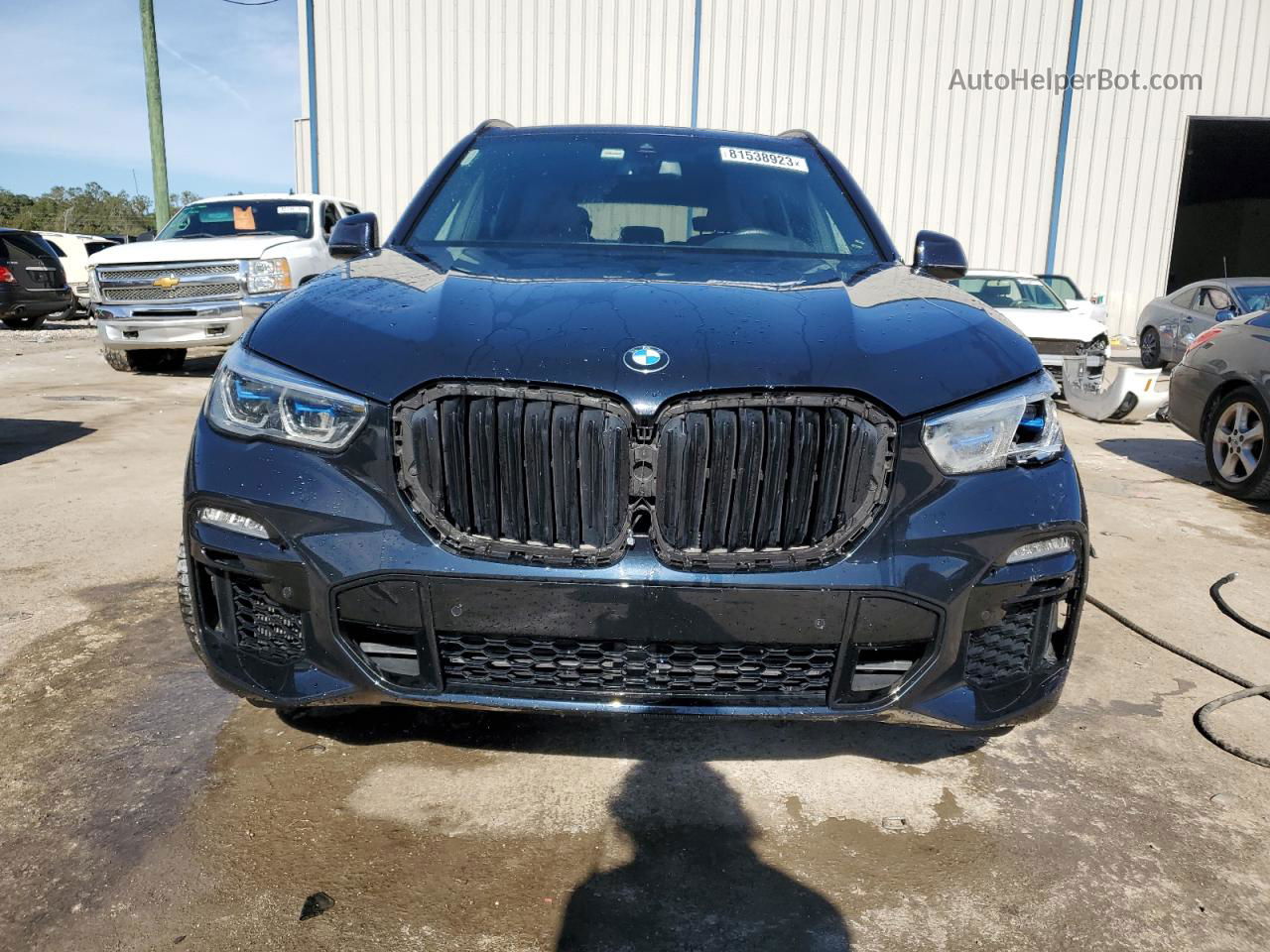 2019 Bmw X5 Xdrive40i Синий vin: 5UXCR6C58KLL05792