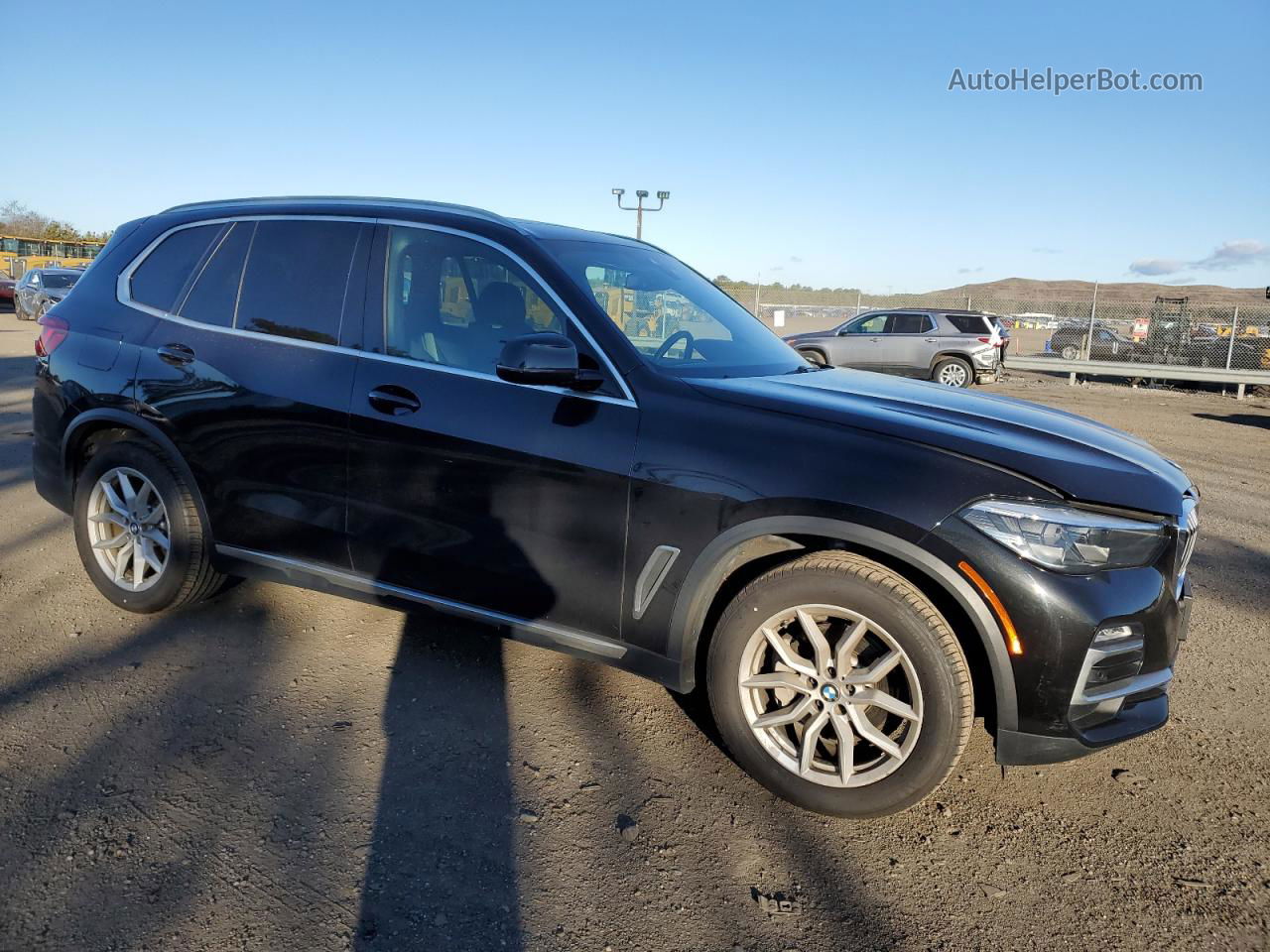 2019 Bmw X5 Xdrive40i Черный vin: 5UXCR6C58KLL06084