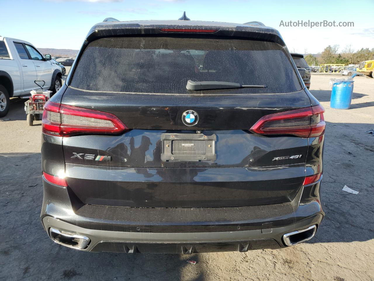 2019 Bmw X5 Xdrive40i Black vin: 5UXCR6C58KLL12936