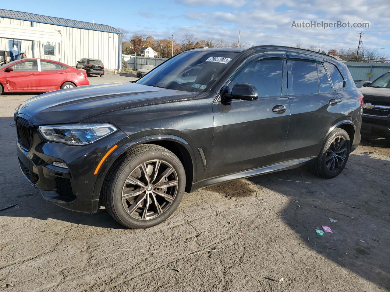 2019 Bmw X5 Xdrive40i Black vin: 5UXCR6C58KLL12936