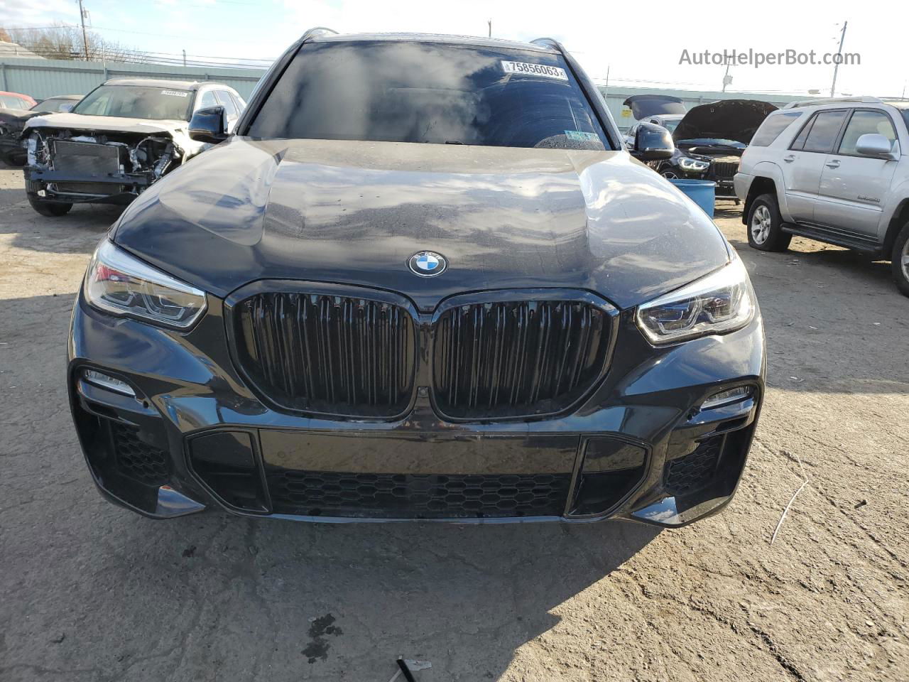 2019 Bmw X5 Xdrive40i Black vin: 5UXCR6C58KLL12936