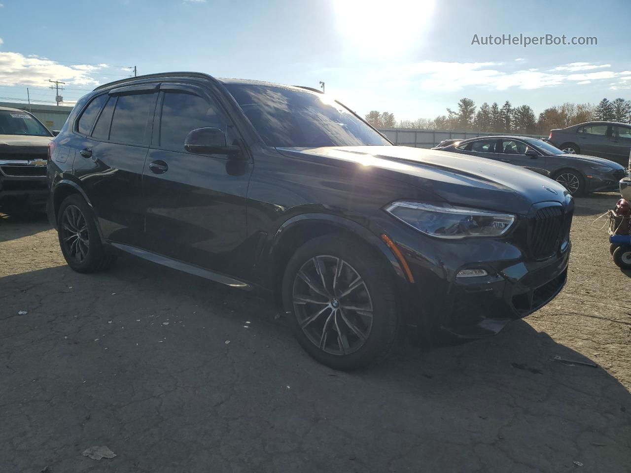 2019 Bmw X5 Xdrive40i Black vin: 5UXCR6C58KLL12936