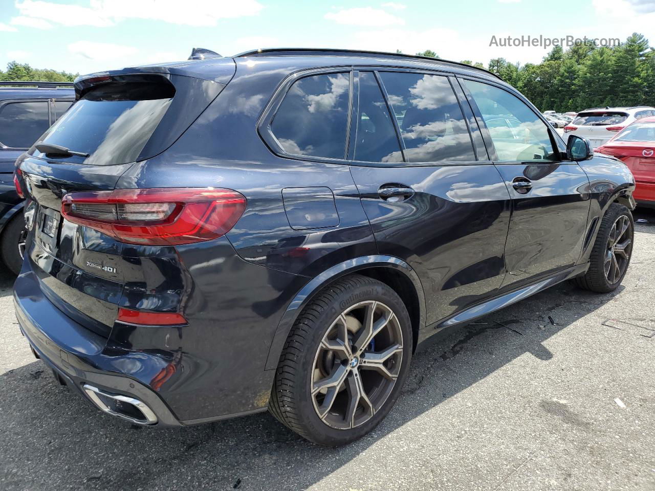 2019 Bmw X5 Xdrive40i Black vin: 5UXCR6C58KLL34189