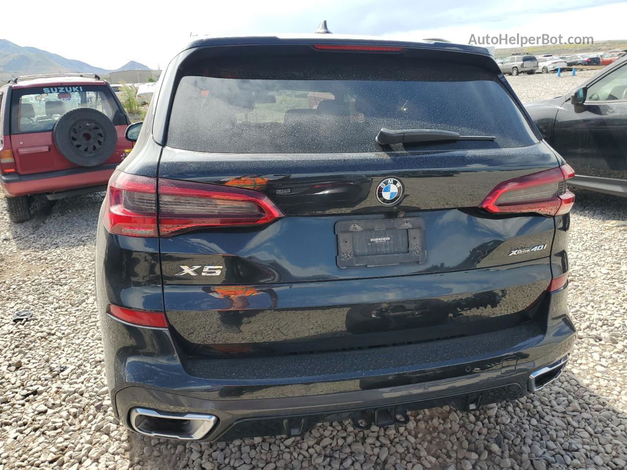 2019 Bmw X5 Xdrive40i Black vin: 5UXCR6C58KLL39859