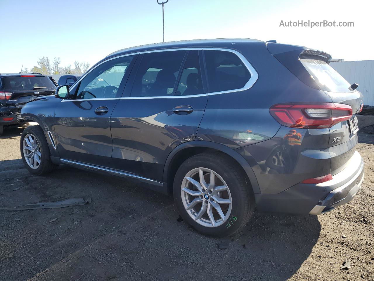 2019 Bmw X5 Xdrive40i Gray vin: 5UXCR6C58KLL52224