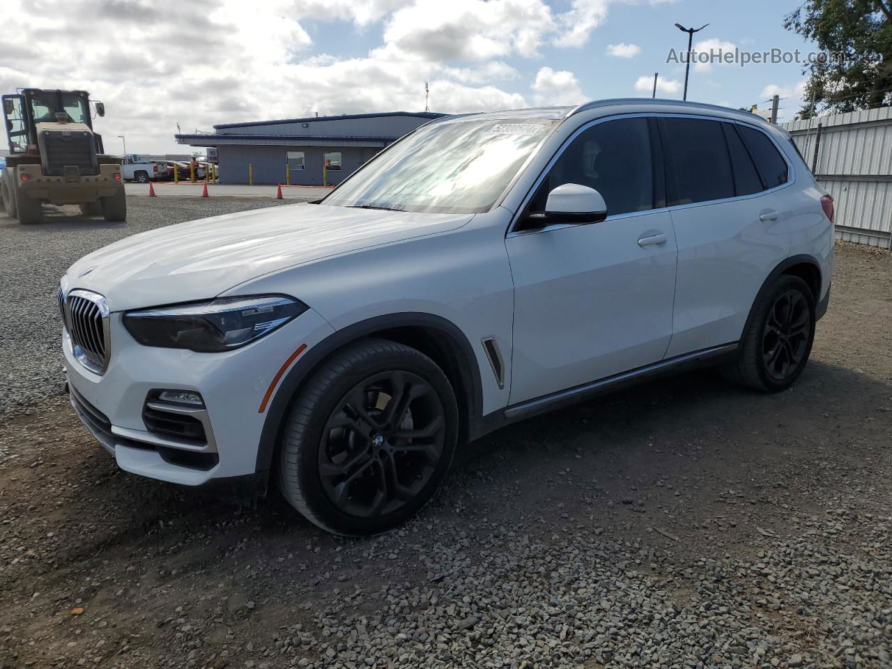 2019 Bmw X5 Xdrive40i White vin: 5UXCR6C59KLK79249