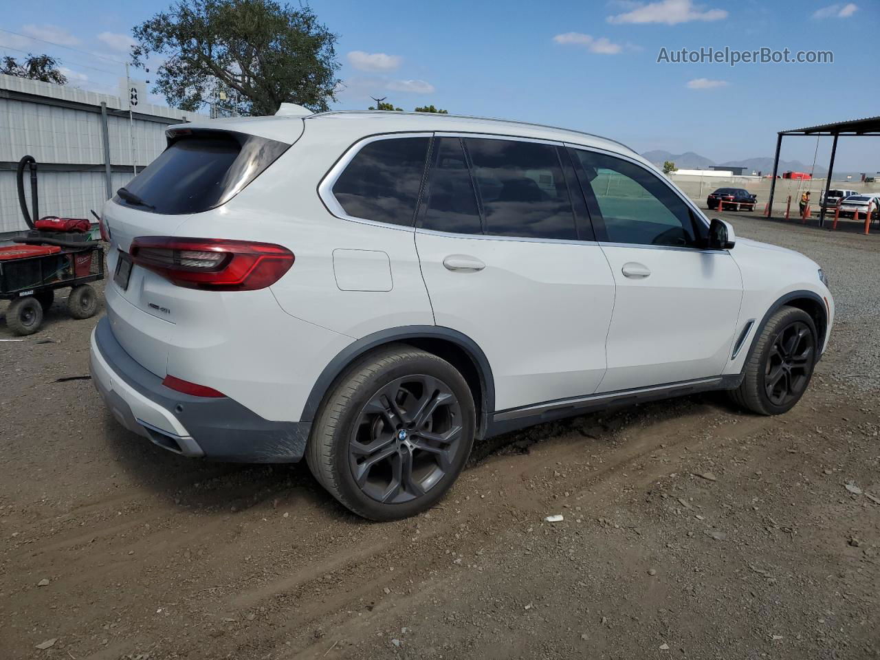 2019 Bmw X5 Xdrive40i White vin: 5UXCR6C59KLK79249