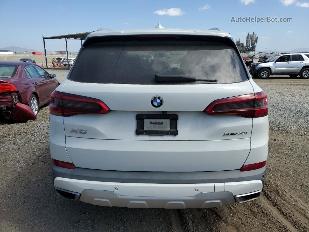 2019 Bmw X5 Xdrive40i White vin: 5UXCR6C59KLK79249