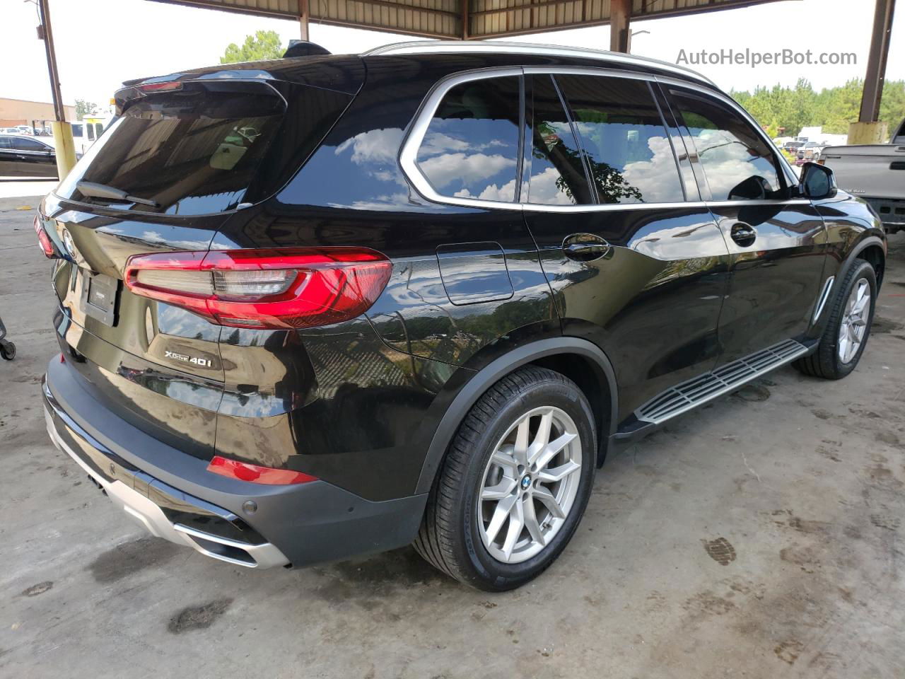 2019 Bmw X5 Xdrive40i Черный vin: 5UXCR6C59KLK86377