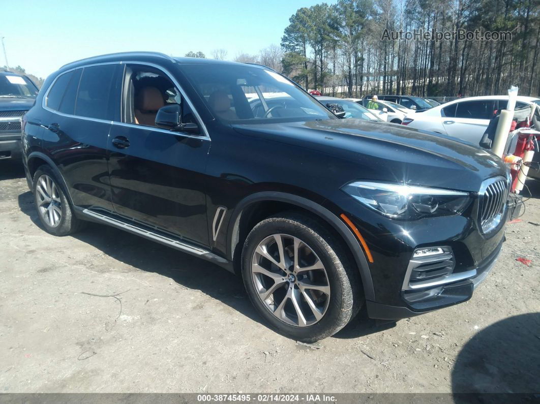 2019 Bmw X5 Xdrive40i Black vin: 5UXCR6C59KLK87027