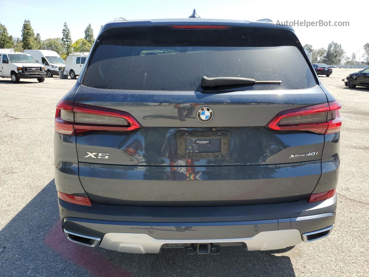 2019 Bmw X5 Xdrive40i Угольный vin: 5UXCR6C59KLK99923