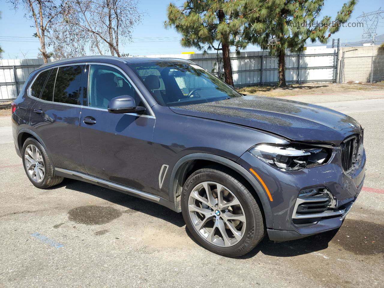 2019 Bmw X5 Xdrive40i Угольный vin: 5UXCR6C59KLK99923