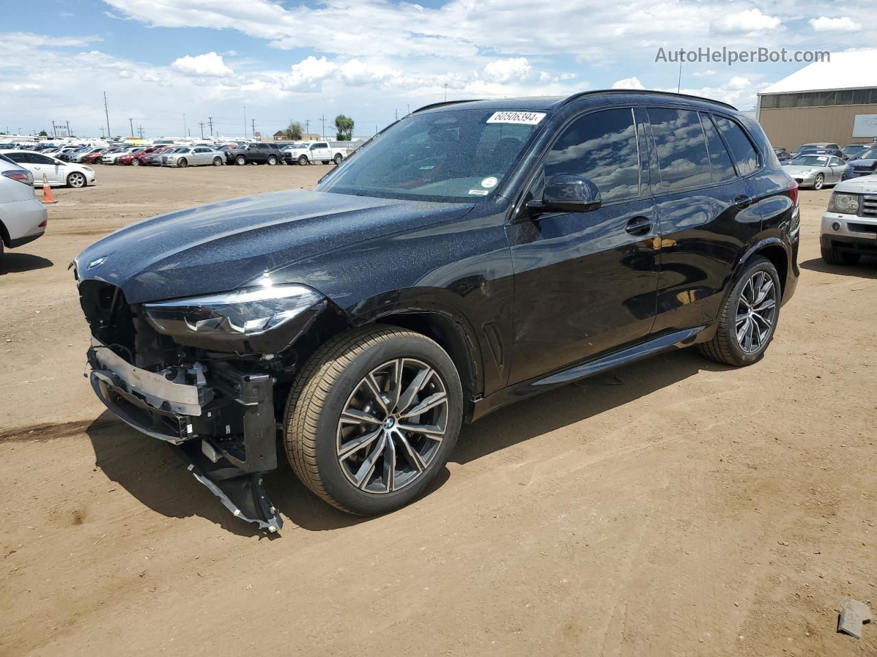 2019 Bmw X5 Xdrive40i Черный vin: 5UXCR6C59KLL09415