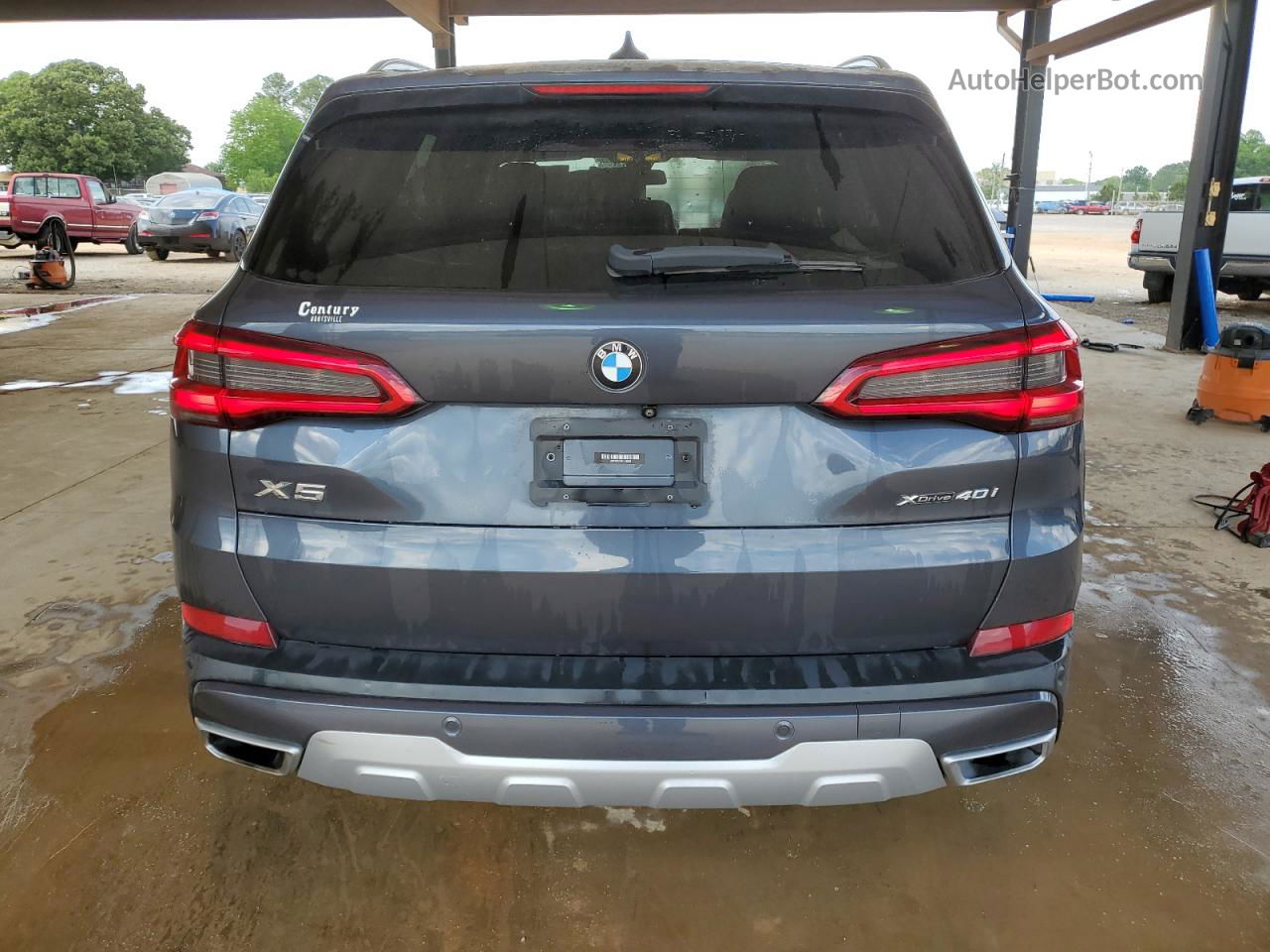 2019 Bmw X5 Xdrive40i Gray vin: 5UXCR6C59KLL10435