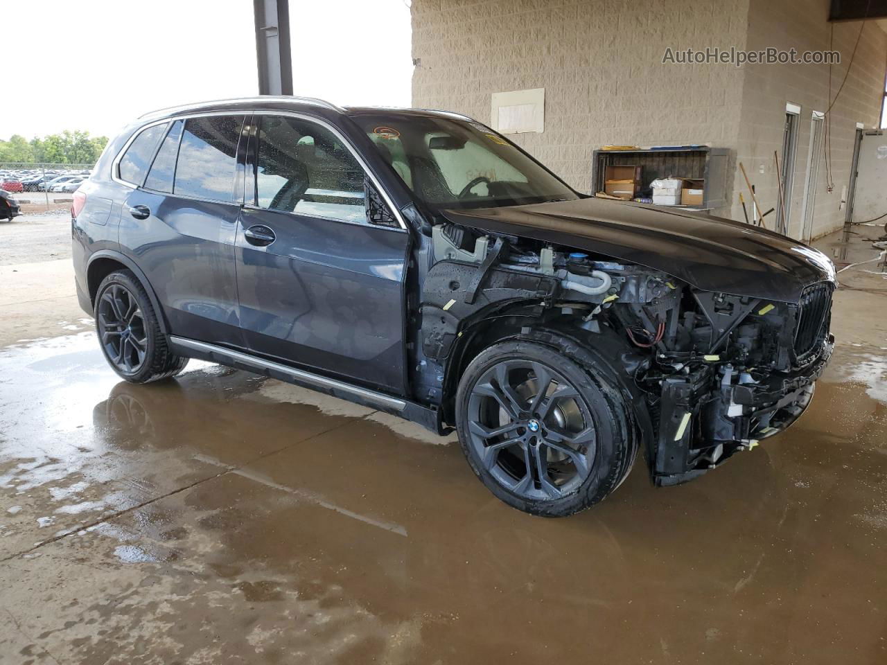 2019 Bmw X5 Xdrive40i Gray vin: 5UXCR6C59KLL10435