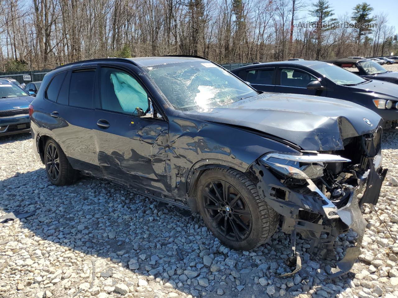 2019 Bmw X5 Xdrive40i Gray vin: 5UXCR6C59KLL26957