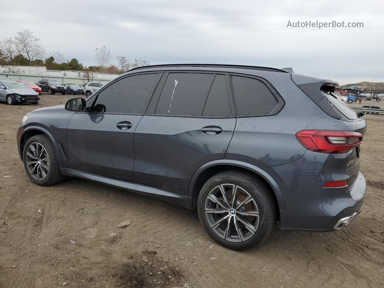 2019 Bmw X5 Xdrive40i Серый vin: 5UXCR6C59KLL31415