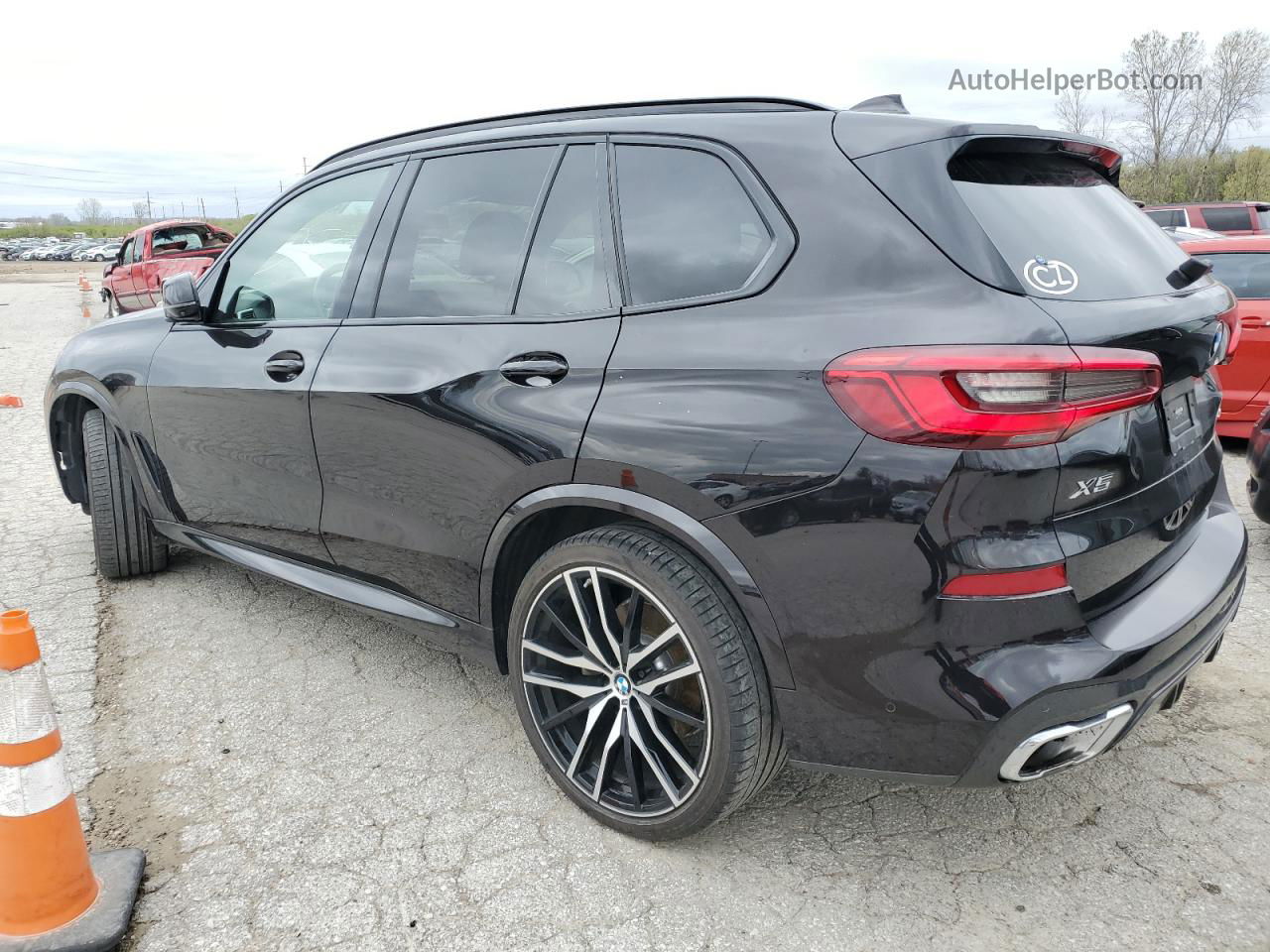 2019 Bmw X5 Xdrive40i Черный vin: 5UXCR6C59KLL36629