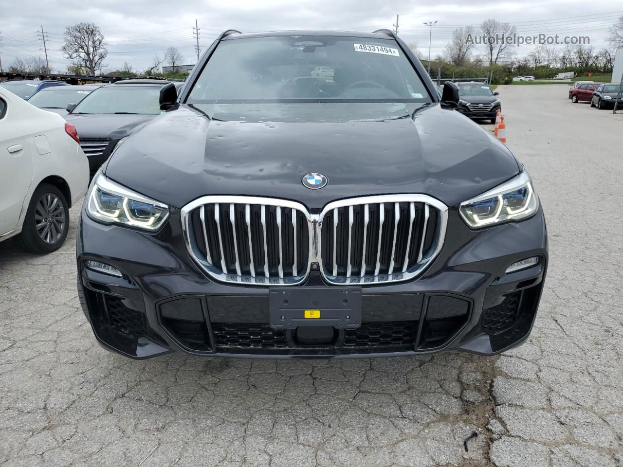 2019 Bmw X5 Xdrive40i Black vin: 5UXCR6C59KLL36629