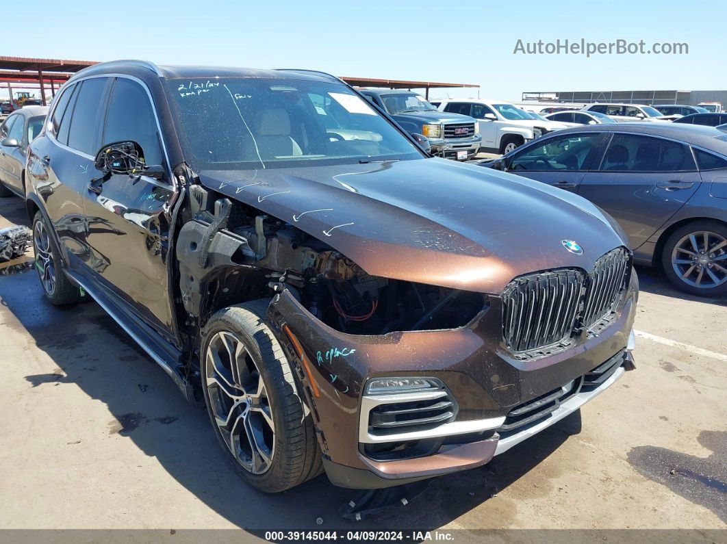 2019 Bmw X5 Xdrive40i Коричневый vin: 5UXCR6C59KLL39563