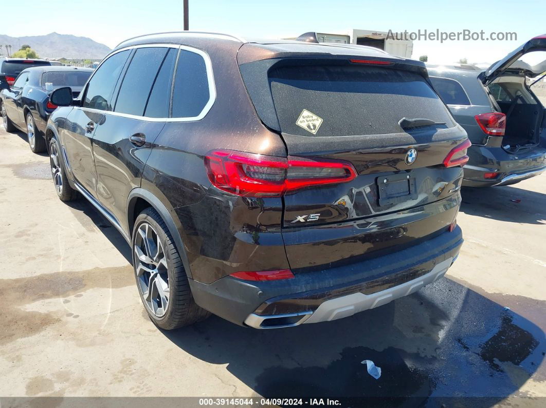 2019 Bmw X5 Xdrive40i Brown vin: 5UXCR6C59KLL39563