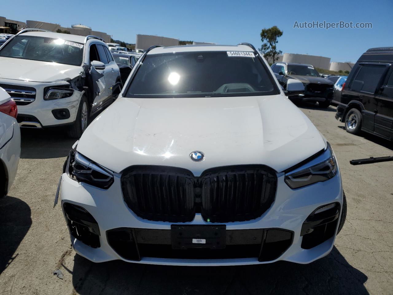 2019 Bmw X5 Xdrive40i Белый vin: 5UXCR6C59KLL40891