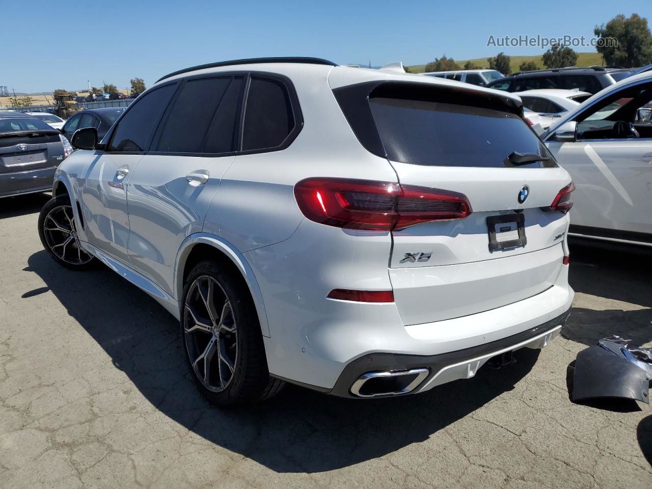 2019 Bmw X5 Xdrive40i White vin: 5UXCR6C59KLL40891