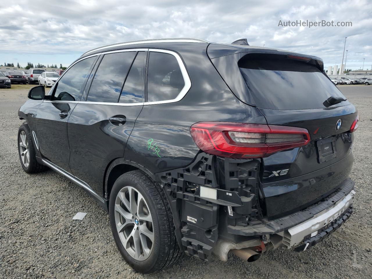 2019 Bmw X5 Xdrive40i Black vin: 5UXCR6C59KLL51762