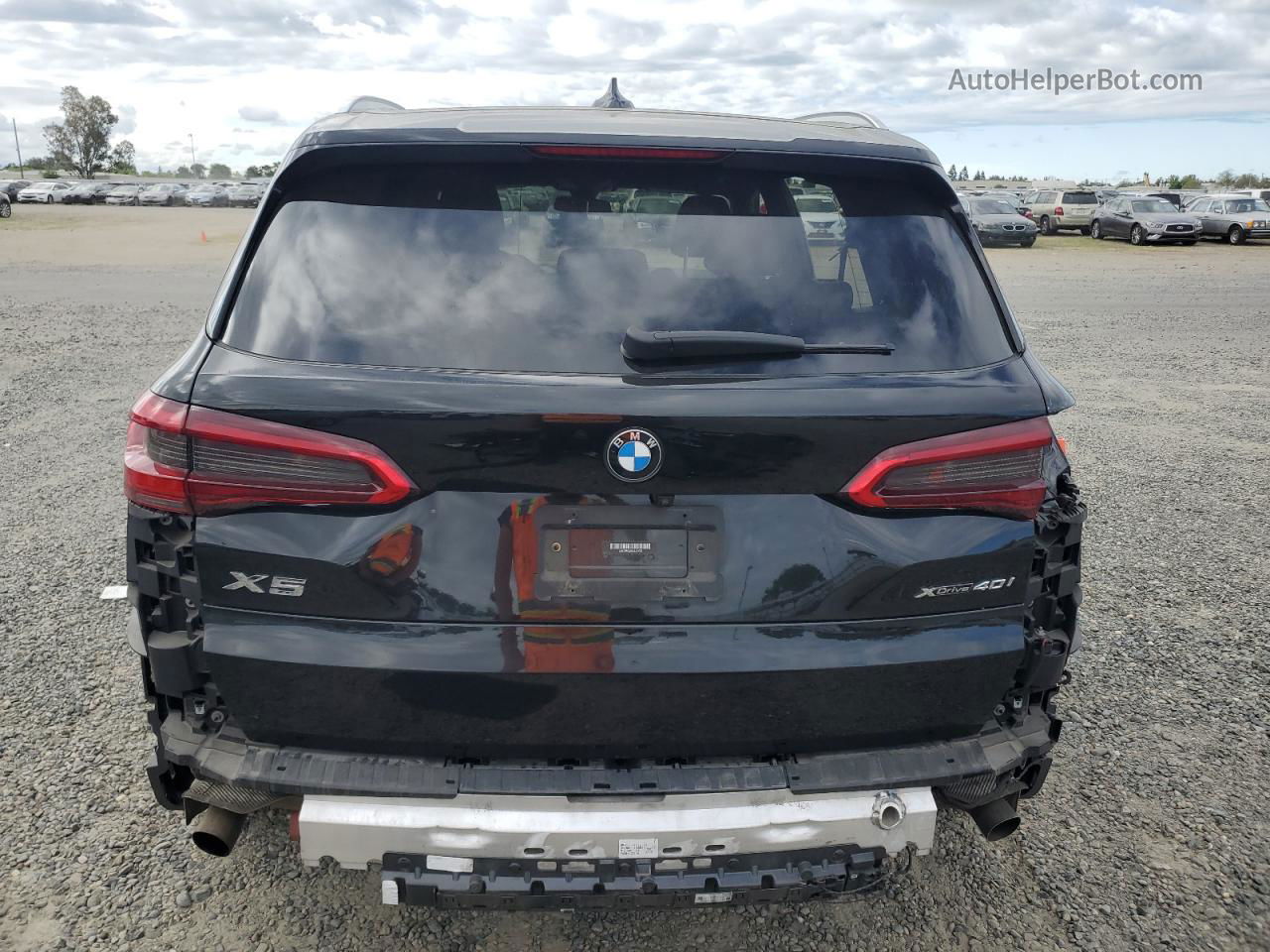 2019 Bmw X5 Xdrive40i Black vin: 5UXCR6C59KLL51762