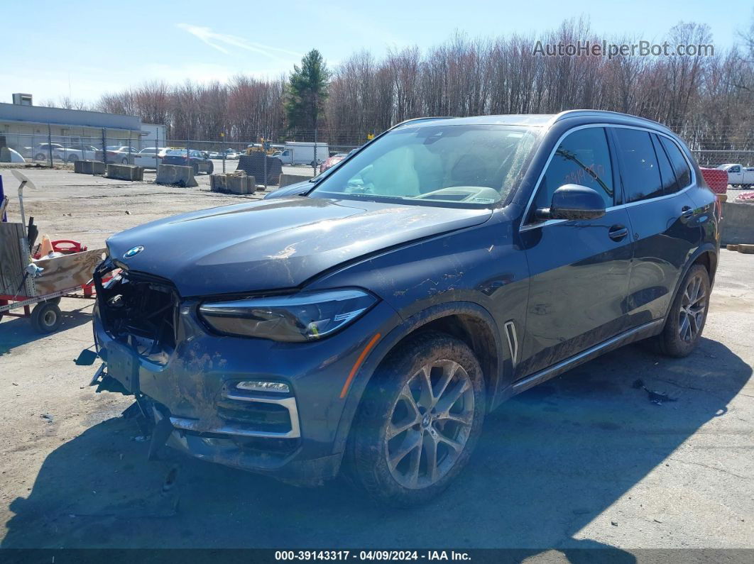 2019 Bmw X5 Xdrive40i Gray vin: 5UXCR6C59KLL52653