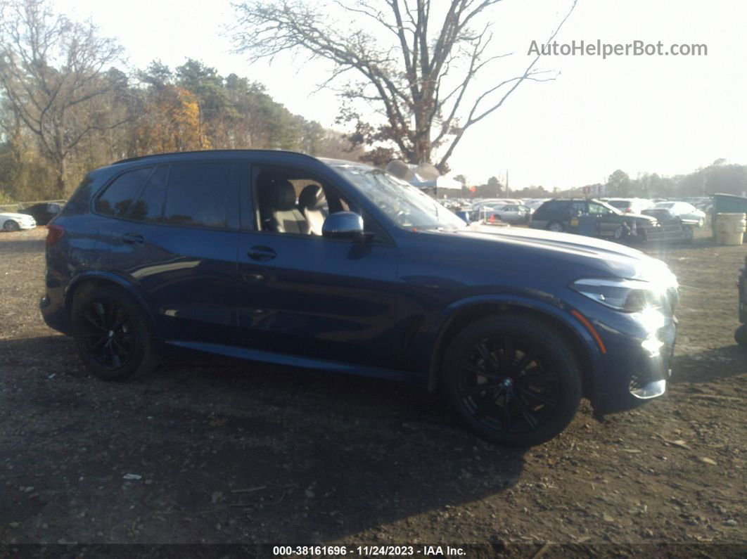 2019 Bmw X5 Xdrive40i Blue vin: 5UXCR6C59KLL62082