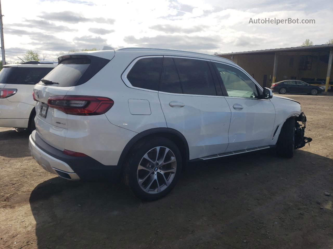 2019 Bmw X5 Xdrive40i Белый vin: 5UXCR6C5XKLK87280